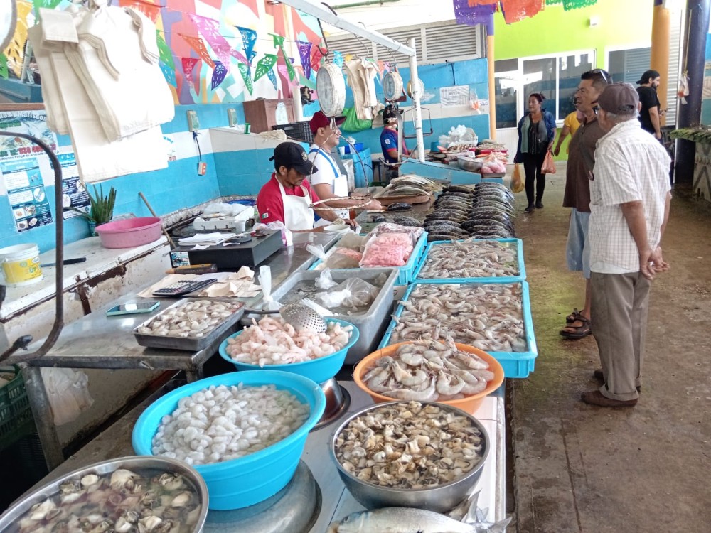 Hasta un 90% se incrementan la venta de pescados y mariscos