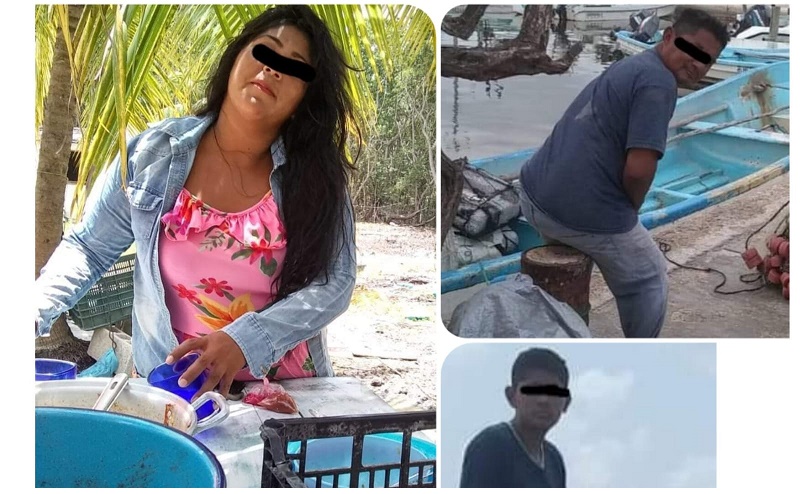 Desobedeciendo a las indicaciones Julián B. S. de 54 años de edad, salió alta mar a bordo de una lancha con su esposa y su hijo