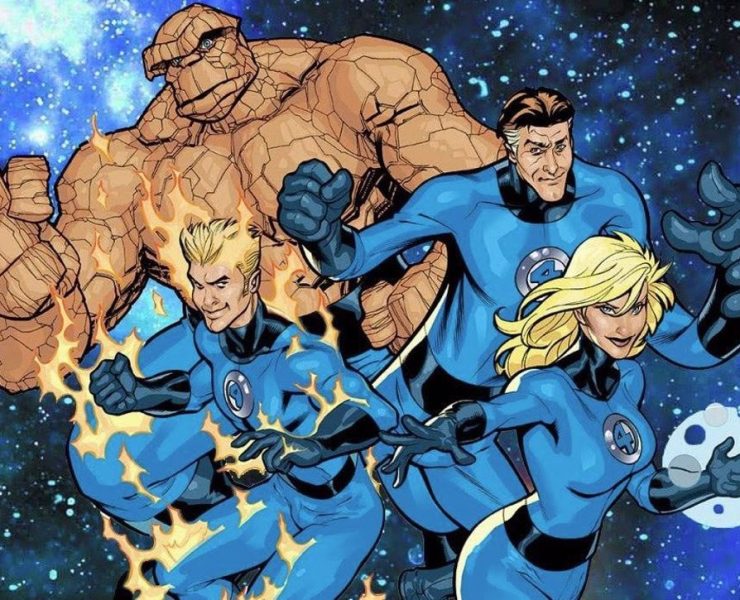 El elenco de "Los 4 Fantásticos"