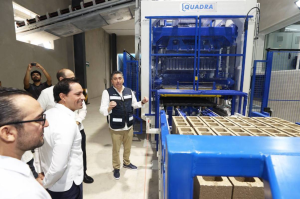 Empresas yucatecas siguen apostando por Yucatán con más proyectos, como la nueva planta bloquera RAM de Grupo Industrial Procon.