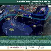 prevé clima caluroso y baja probabilidadd de lluvia en el país