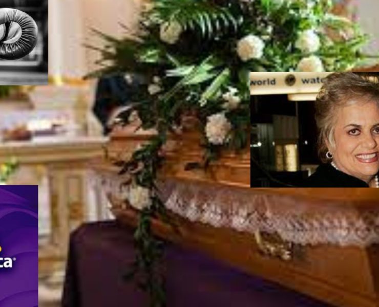 Reporteros de Tv Azteca se pelearon en pleno funeral de Tina Galindo