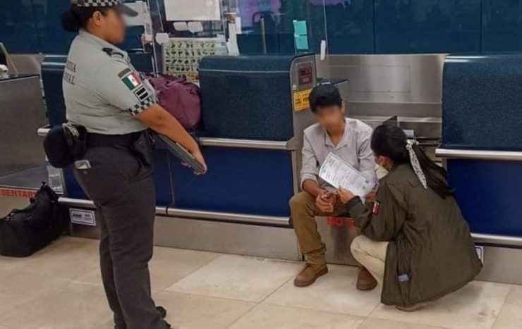 La Guardia Nacional lograron la detención de una mujer implicada en un presunto caso de trata de personas, rescatando a un menor de 12 años