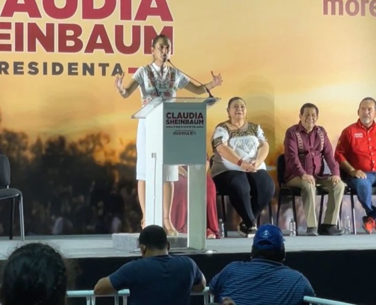 Claudia Sheinbaum promete justicia para Campeche