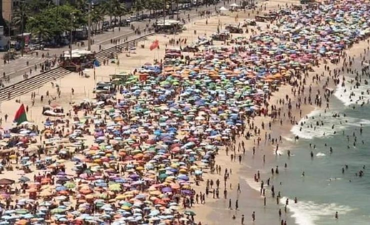 Vive un infierno Brasil está a 62.3 grados centígrados