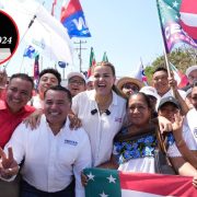 Cecilia Patrón y Renán Barrera “toman” Mérida