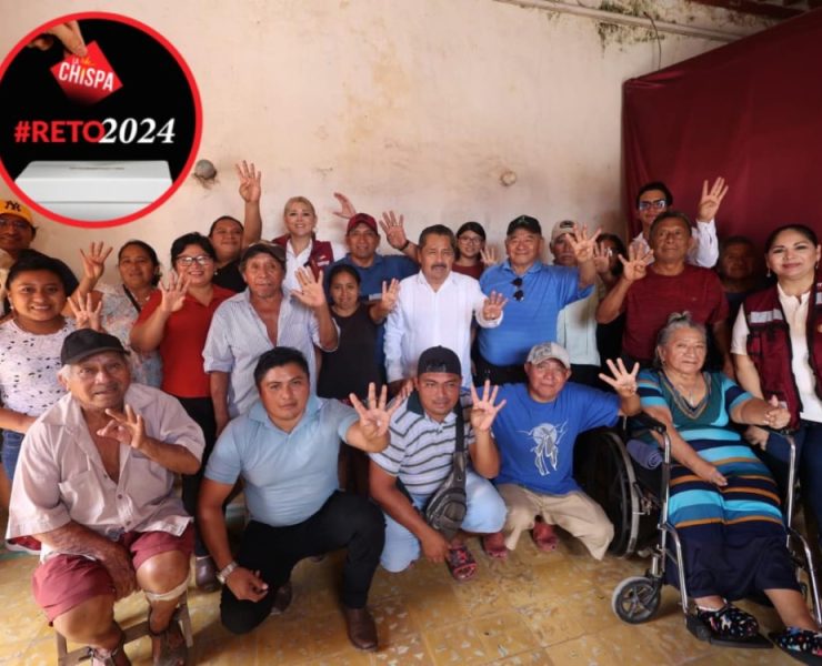 El oriente de Yucatán cierra filas con Verónica Camino y van 6 de 6 con los demás abanderados de Morena