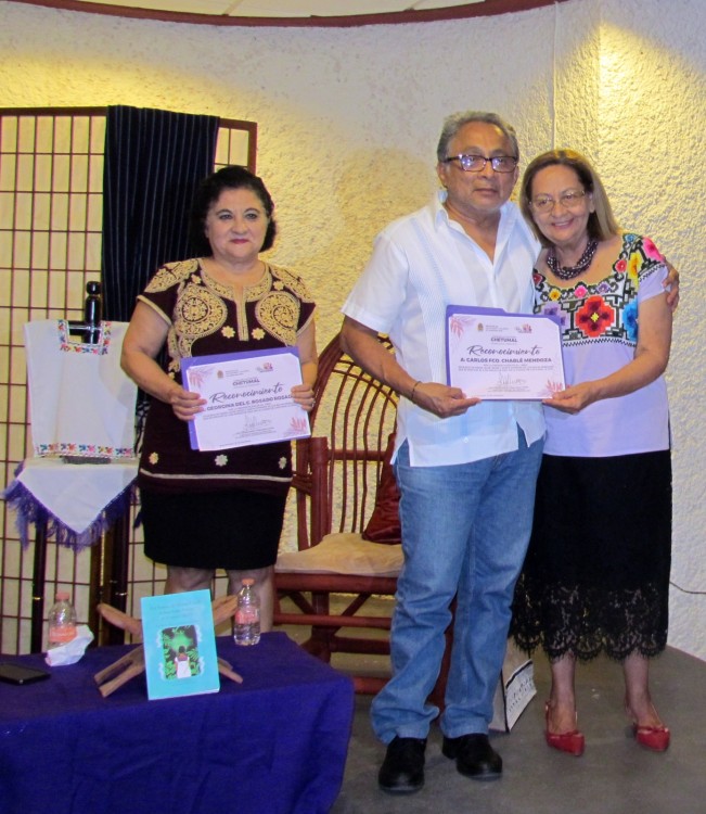 Georgina Rosado y Carlos Chablé