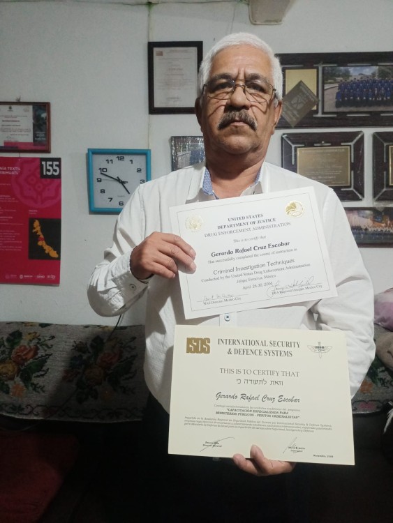 entrevista a Gerardo Cruz, perito criminalista jubilado