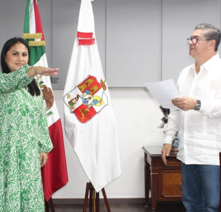 Designan a Heidi Carolina Valencia como titular del Centro de Justicia para las Mujeres de Tabasco