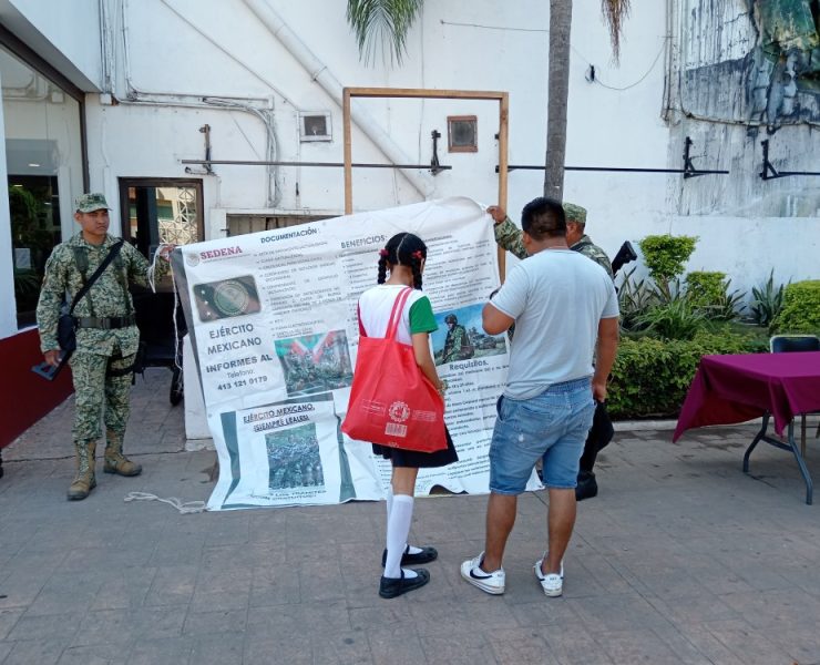 Invitan a jóvenes a formar parte del Ejército Mexicano o Guardia Nacional