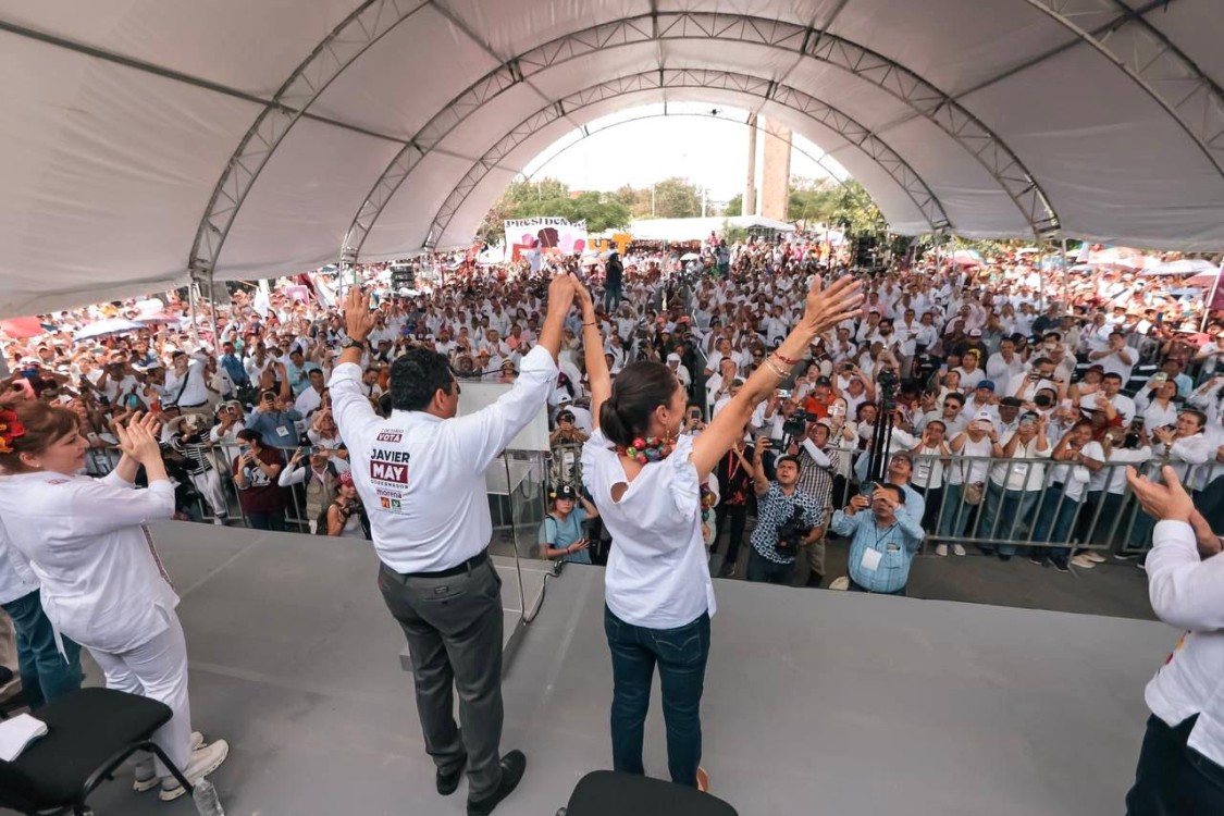 50 compromisos de Javier May que presentó al arranque de su campaña
