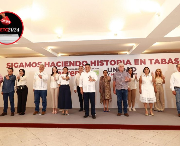 Javier May presentó a su equipo de campaña