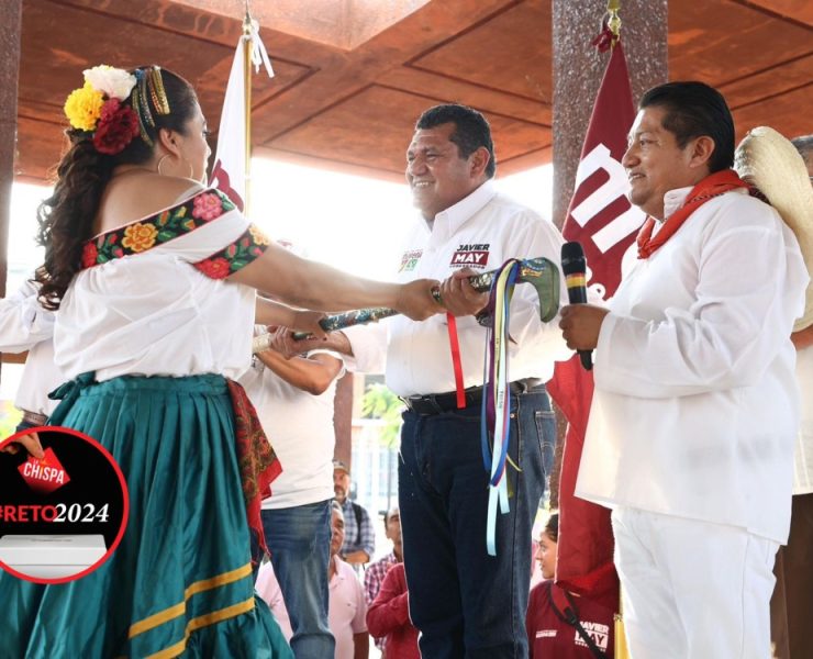 Javier May recibió bastón de mando en zona indígena Yokot’án