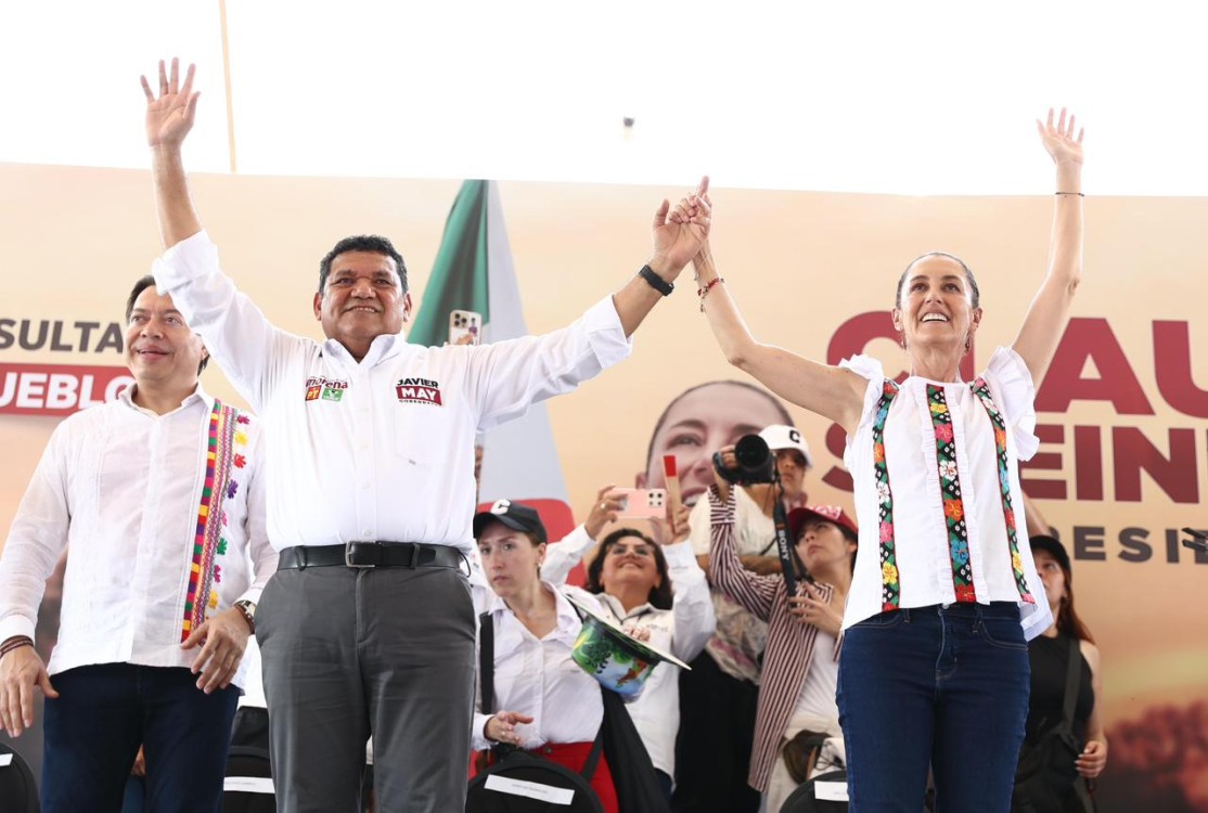50 compromisos de Javier May que presentó al arranque de su campaña