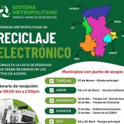 Jornada Metropolitana de Reciclaje Electrónico en Progreso-Chicxulub Puerto