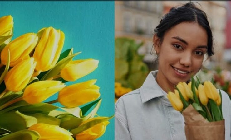 La tendencia de regalar flores amarillas en el inicio de la primavera