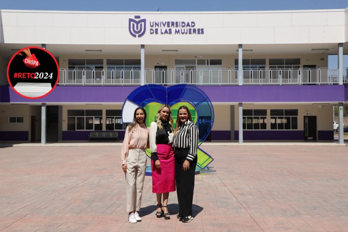 Cecilia Patrón visitó la Universidad de las Mujeres en Querétaro