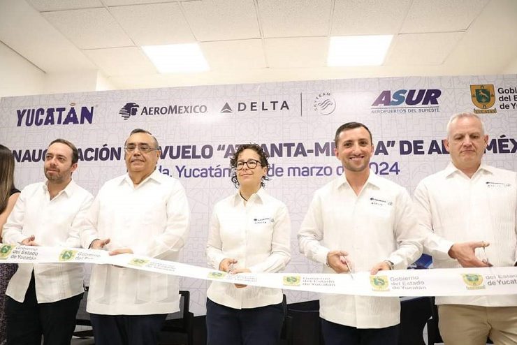 Nueva ruta Atlanta-Mérida de Aeroméxico ya disponible