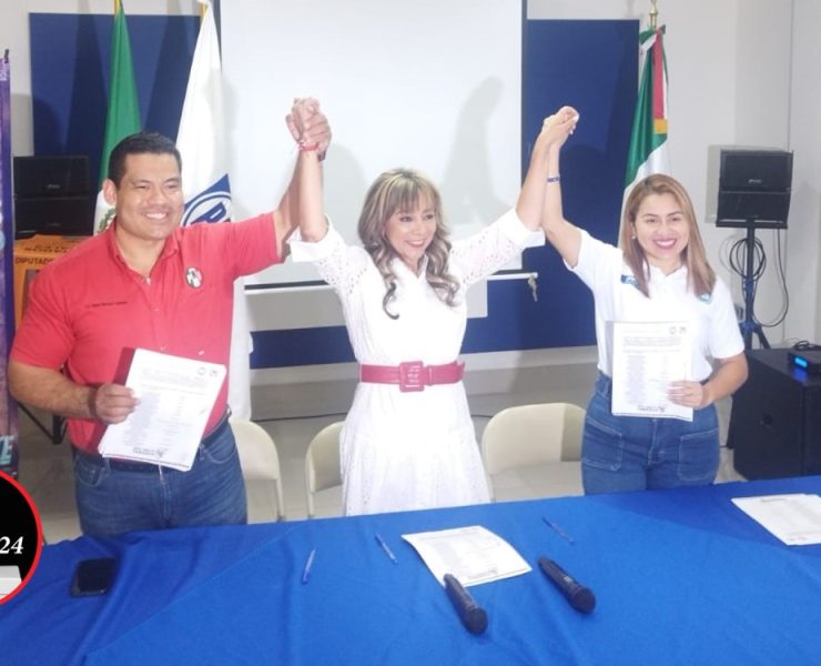 PAN y PRI firman acuerdo de candidaturas comunes en Tabasco