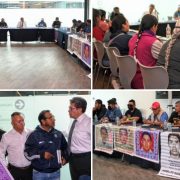 Padres de los 43 se Reúnen con Ricardo Monreal en el Senado