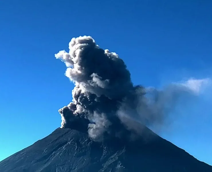 Popo se mantiene en alerta amarila