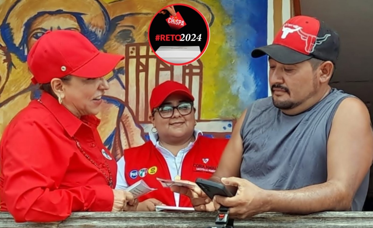 Cora Amalia Castilla Madrid no se amilana ni se acongoja, sabe que enfrenta a una poderosa marca respaldada por los programas sociales más que propuestas políticas
