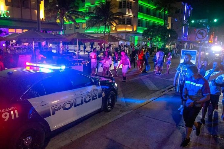 Toque de queda en Miami debido a la violencia durante el "Spring Break"