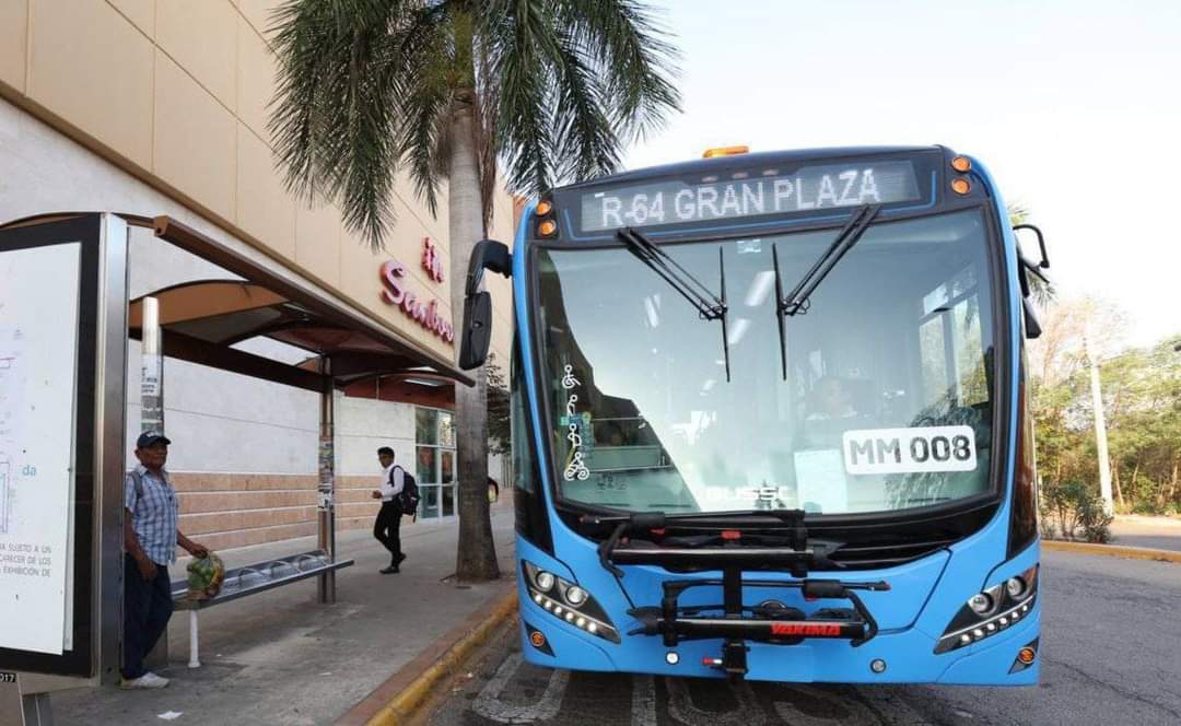 Usuarios de la ruta Gran Plaza - Montes de Amé ahora disfrutan de un servicio de transporte público a la altura