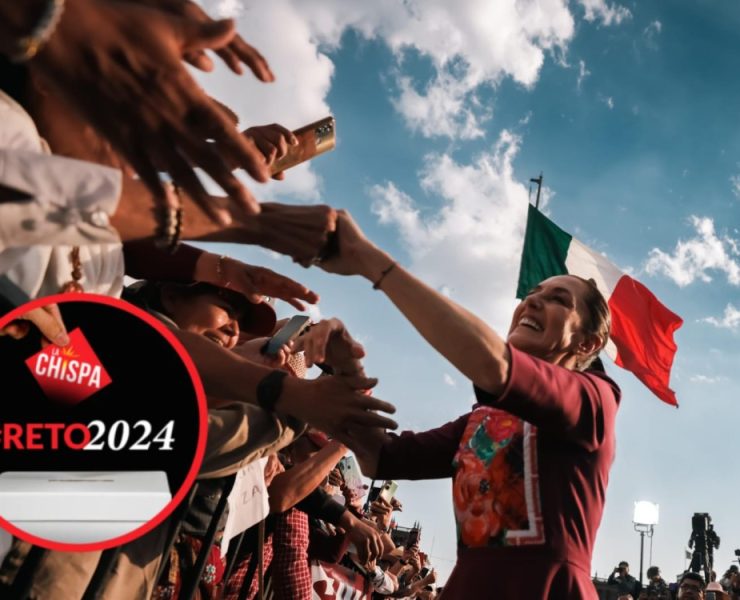 Sheinbaum presenta 100 compromisos al iniciar su campaña en el Zócalo