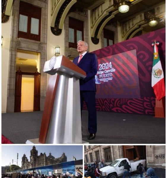 AMLO Defiende la Integridad de Palacio Nacional y Desenmascara Influencia Conservadora