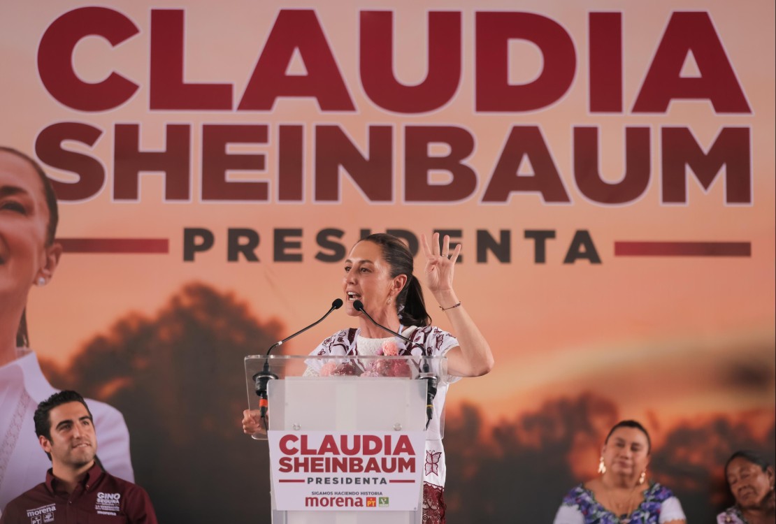 Claudia Sheinbaum Promete Programa de Regularización de Predios en Playa del Carmen