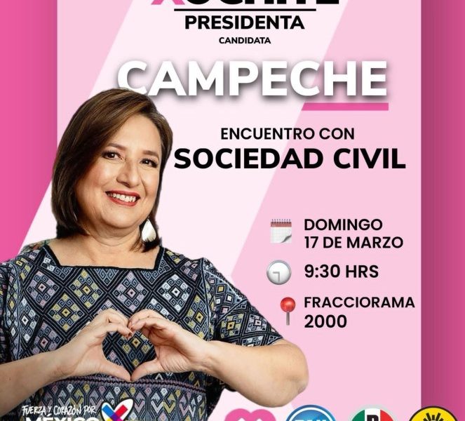 Visitarán Campeche candidatas