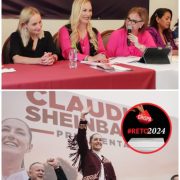Colectivos feministas respaldan a Claudia Sheinbaum como candidata presidencial