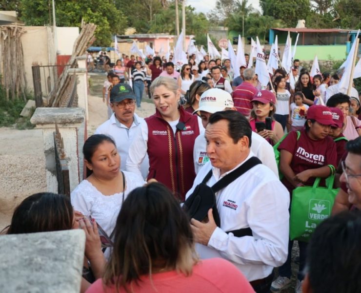 Verónica Camino Enfatiza la Fortaleza de la Cuarta Transformación en Tecoh
