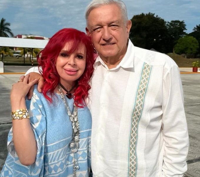 Se reúne AMLO con Layda Sansores en Xpujil