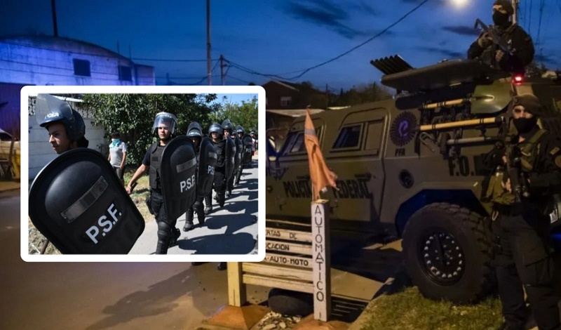 Argentina envía fuerzas federales a ciudad de Rosario, para combatir el narco