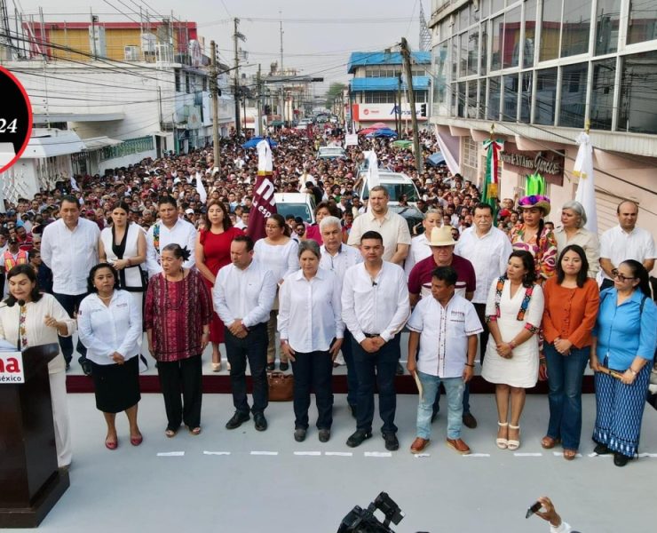 Candidatos de Morena a alcaldías de Tabasco se registran ante el IEPCT