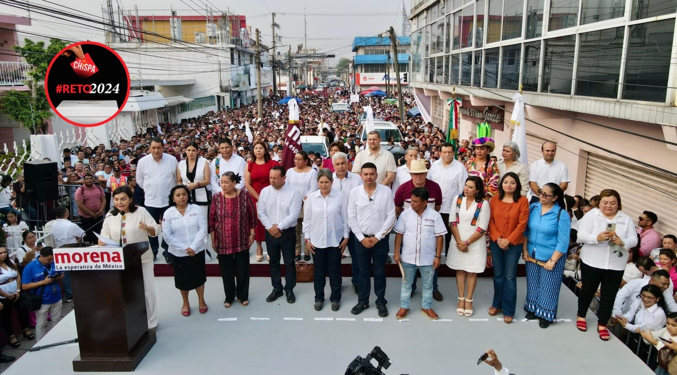Candidatos de Morena a alcaldías de Tabasco se registran ante el IEPCT