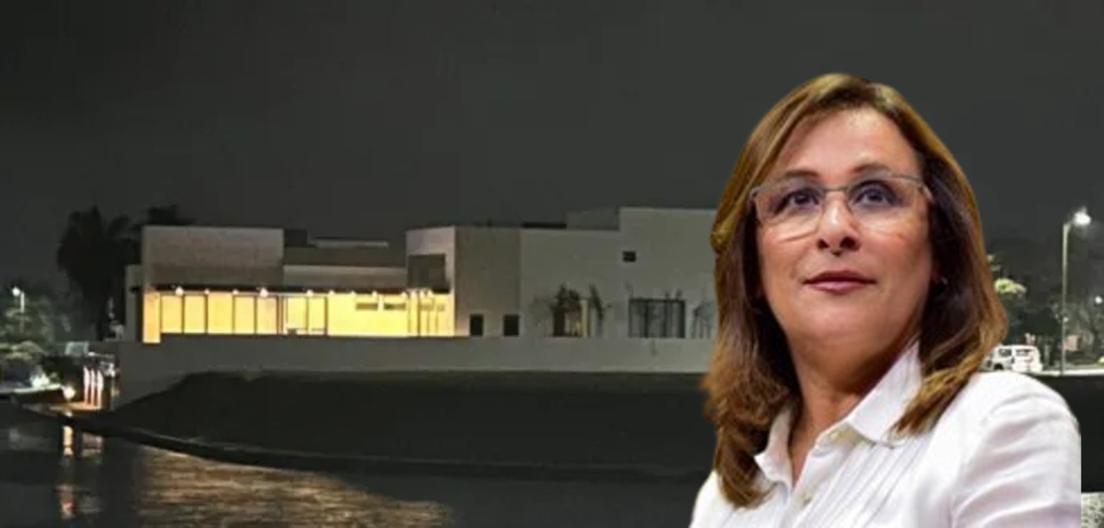 Empresario muestra mansión de Rocío Nahle en una zona residencial de lujo en Veracruz