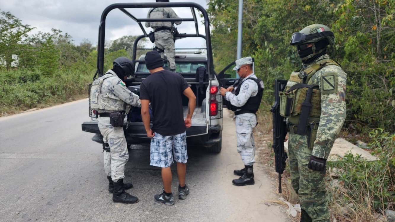 Refuerzan seguridad en Tulum con más de 200 elementos del Ejército y Guardia Nacional