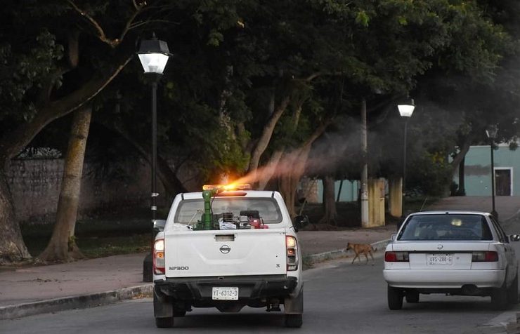 Continuarán fumigaciones contra el mosquito del dengue en Mérida y Municipios
