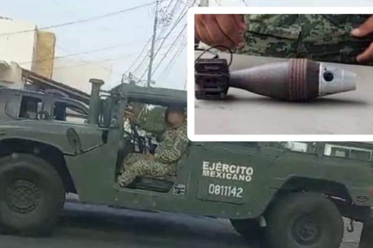 Tremendo susto hallan granada de mortero activa en privada de Chuburná