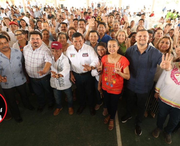 Javier May promete justicia al magisterio y que se dignificará su labor