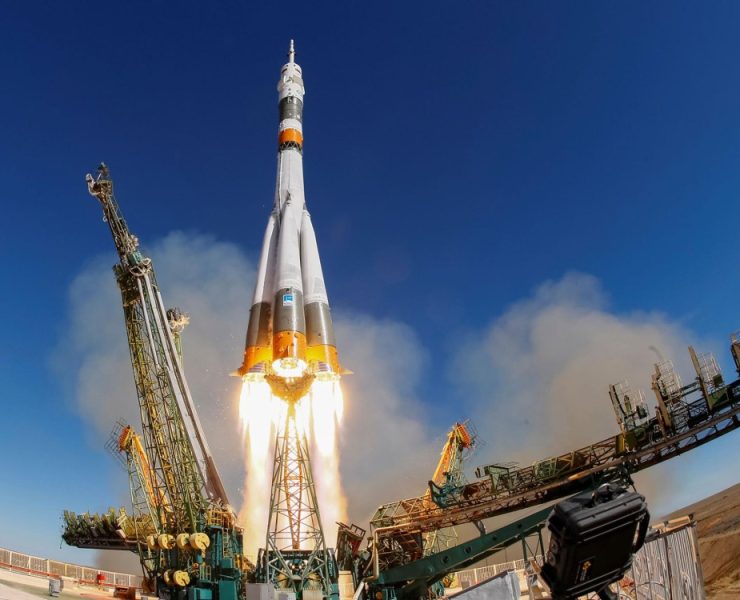 Soyuz despegó sin problema