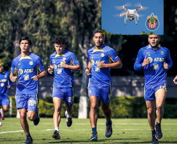 Espionaje en el entrenamiento del América: aparecen drones