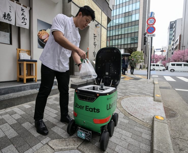 Uber Eats usa drones para repartir