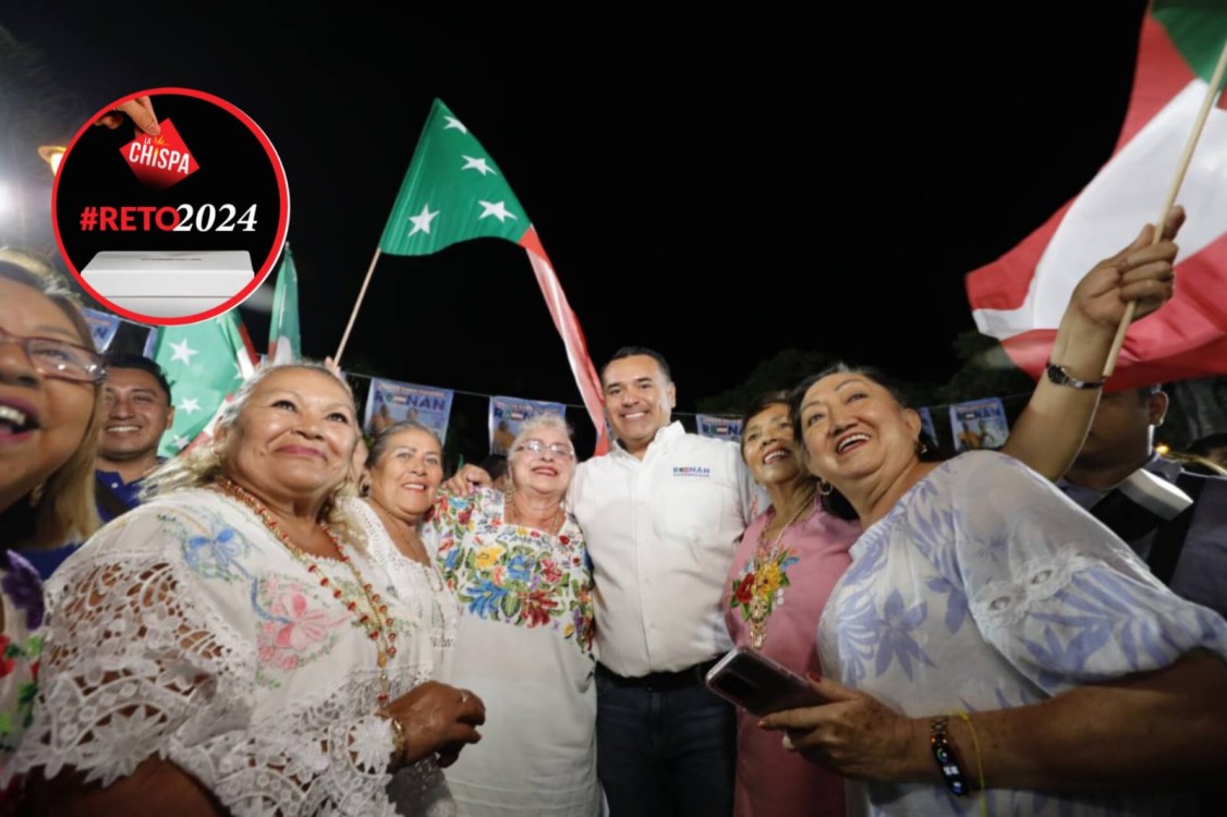 Aquí más que partidos tenemos un ideal y ese es Yucatán, por eso la belleza de nuestra bandera nos representa