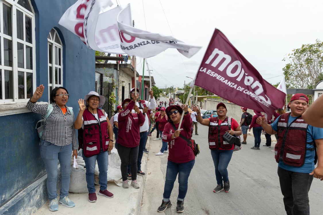 Violan estatutos de Morena y leyes electorales en Campeche