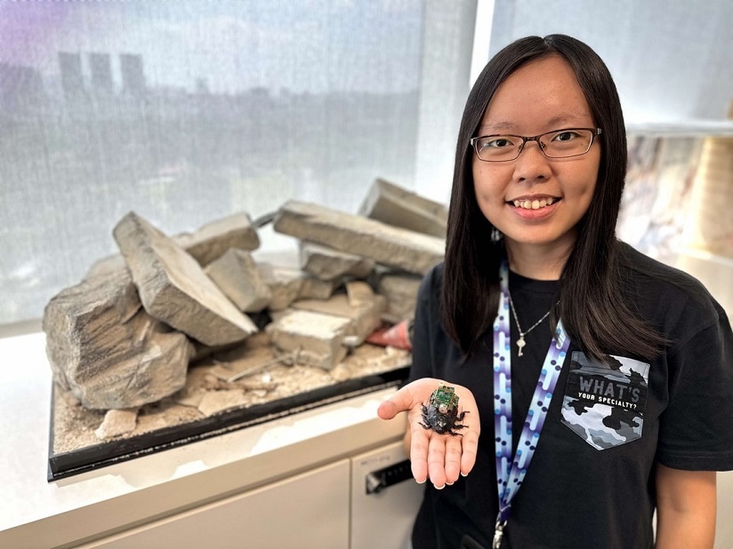 Singapur crea Cucarachas Ciborg